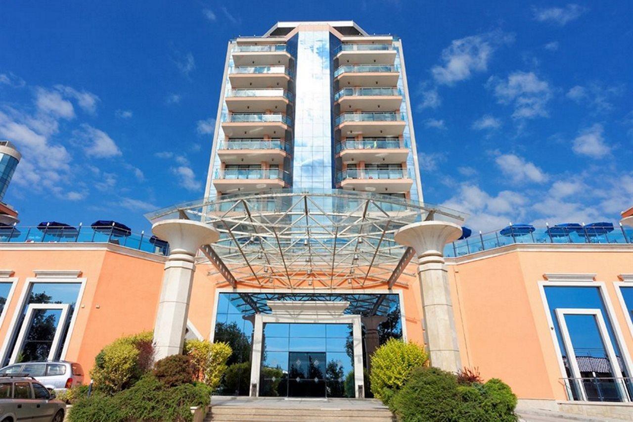 Astera Hotel & Spa With Free Private Beach Golden Sands Exterior foto